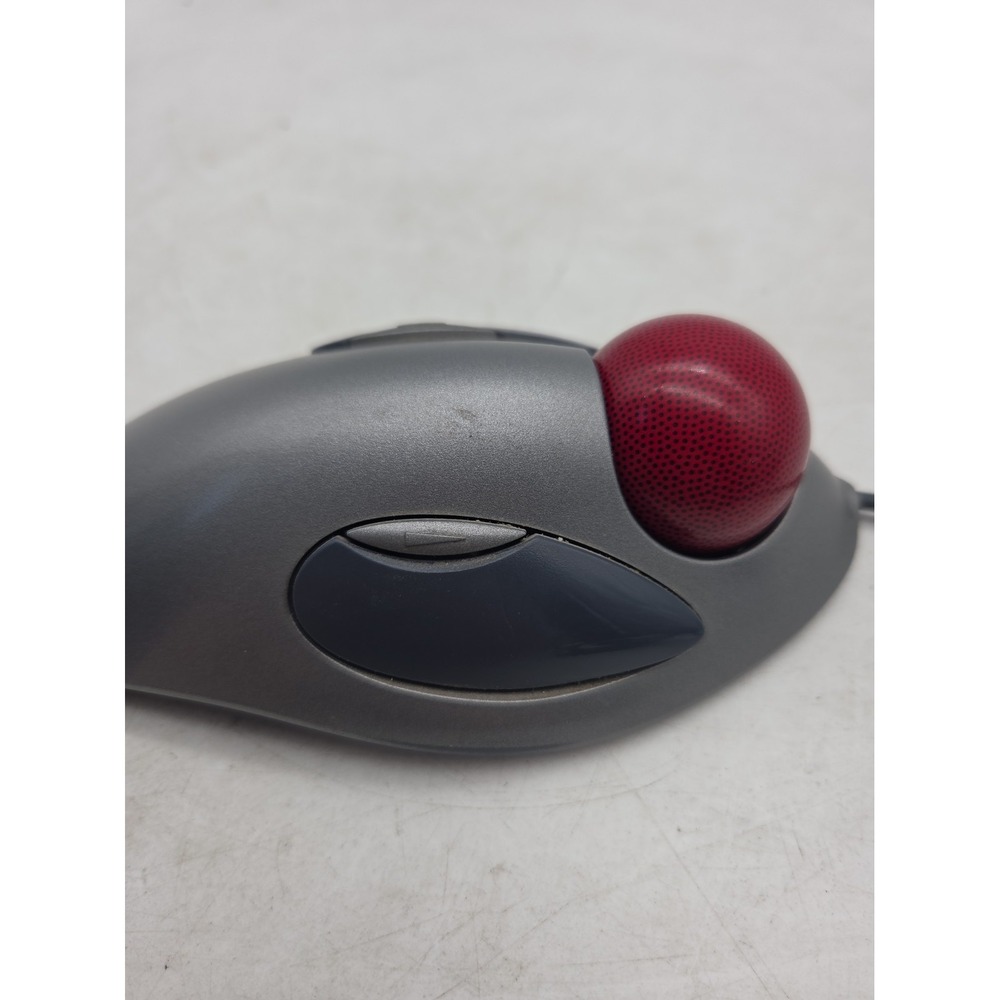 Logitech Ambidextrous Trackman Marble USB T-BC21 Mouse Trackball - Picture 4 of 10